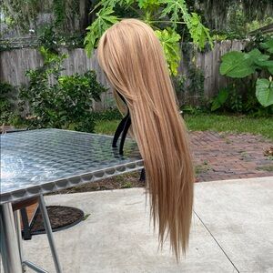 Gorgeous Hair Topic Mega Brazilian Girl Wig Color:D270 Blondes,Light Brown& Reds